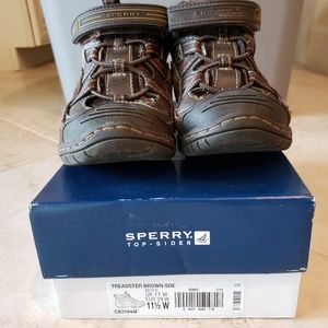 Sperry Treadster Brown Leather Boots